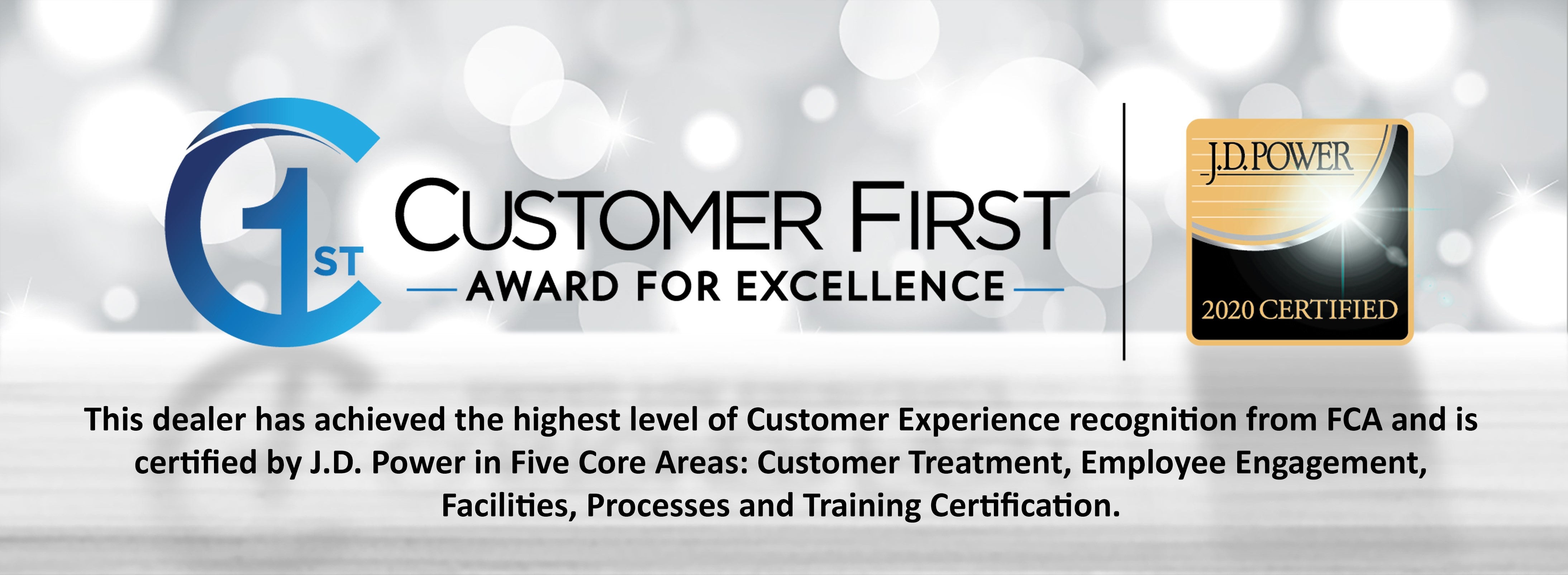 Customer First Award for Excellence for 2019 at Fayetteville Chrysler Dodge Jeep Ram in Fayetteville, TN